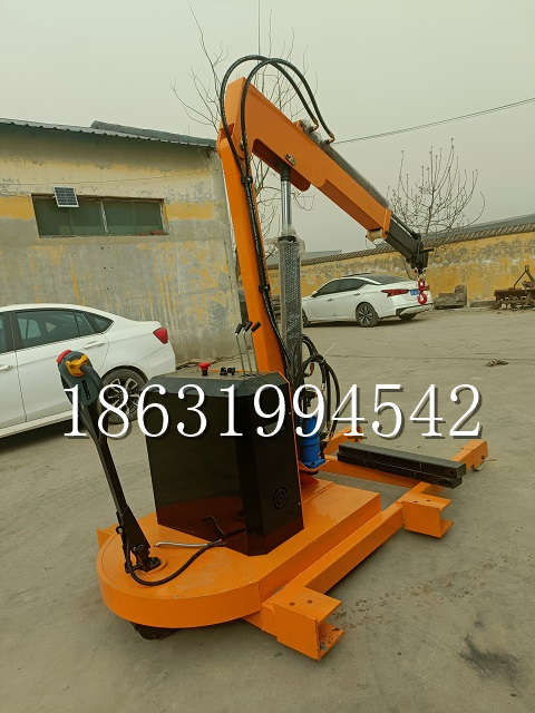 韶关市自卸车厢随车吊 自制轮式四不像起重机 四驱平板吊 5吨 贵盛